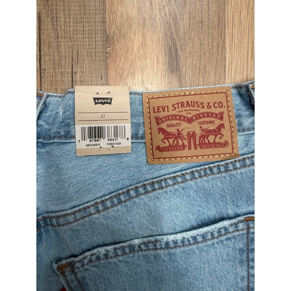 Levi's Low Pro Straight Jeans Women's Size 27 Light Wash Mid Rise Relaxed Straig - Picture 6 of 11